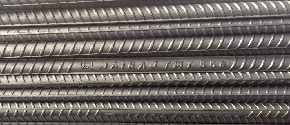 Fe-550 Grade Jairaj Ispat TMT Bar - 12mm